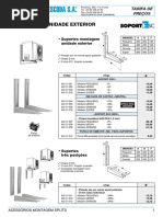 Preços de equipamentos e acessórios