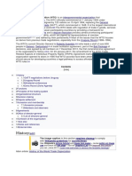 History: Intergovernmental Organization International Trade Marrakesh Agreement General Agreement On Tariffs and Trade