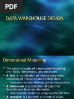 Data Warehouse Design