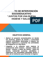 Proyecto de Intervención Socioeducativo