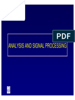 Analysis and Signal Processing