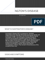 Huntington'S Disease: By: Logan Snow