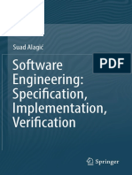 Software Engineering. Specification, Implementation, Verification