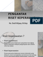 Pengantar Riset Keperawatan Dodi