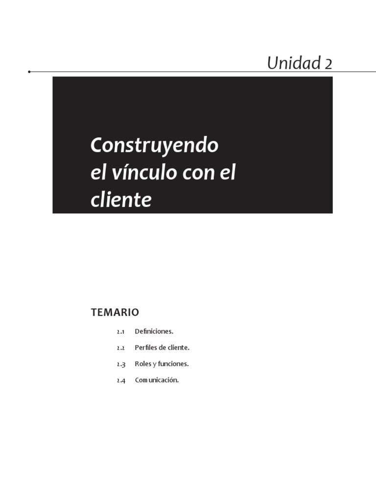 Tecnicas de Venta U2 | PDF | Comportamiento | Cliente