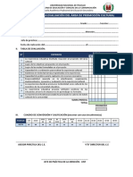 Ficha Para La Evaluación Varias 