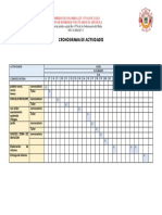 Cronograma de Actividades Otro Si