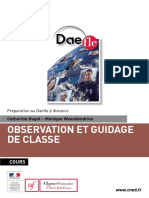 Observation Et Guidage de Classe