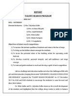 Report Talent Search