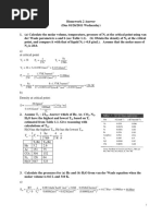 Chem 340 Hw2 Key 2011 Physical Chemistry For Biochemists 1