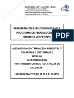 Tratamiento Químico para Aguas de Calderas PDF