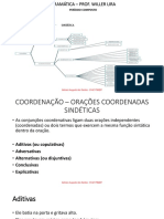 Gramática - Conjunções e Orações Subordinadas