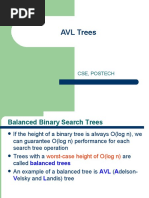 AVL Trees: Cse, Postech