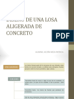 Diseño de Una Losa Aligerada de Concreto