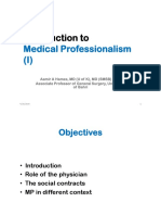 What is Medical Professionalism
