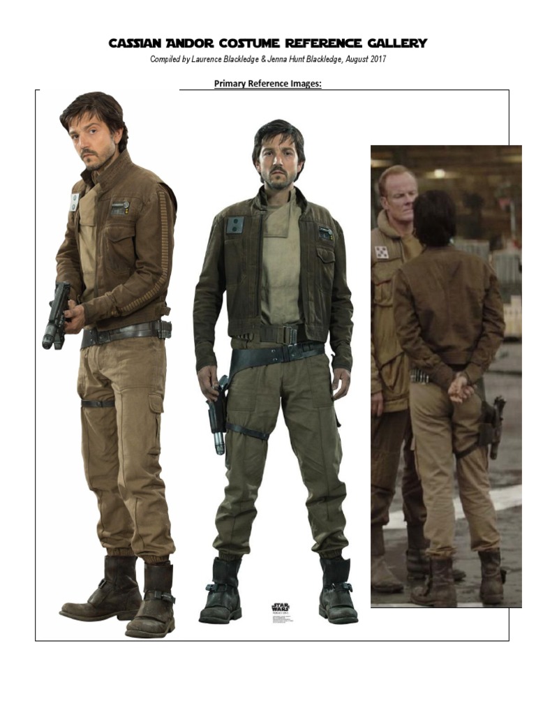 Cassian Andor Costume Reference | PDF | Fashion | Softlines (Retail)