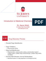 Intro To Med Chem - Lecture 2