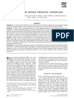 Journal - Nocturia and Benign Prostatic Hyperplasia