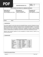 FICHA TÉCNICA ENMIENDA ORGÁNICA