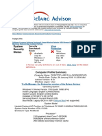 Belarc Advisor Computer Profile