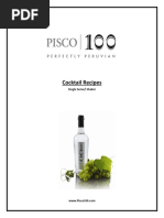 Pisco 100 Recipe Book 2013 A