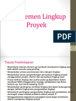 Ebook - Manajemen Lingkup Proyek
