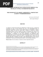 artigo unaerp superendividamento