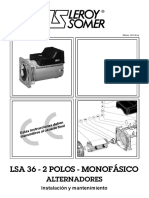 Generador Leroy Sommer Lsa36 Monofasico PDF