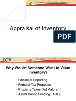 Appraising Inventory for Financial Reporting and Lending