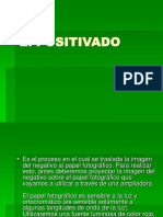 El proceso del positivado fotográfico: paso a paso