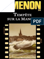 Simenon G. - Tempete Sur La MancheFR