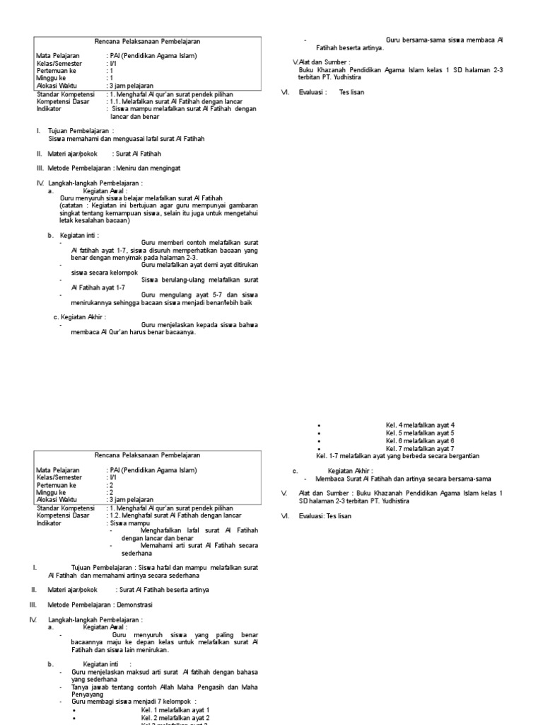 Rpp Agama Islamdoc