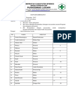 Daftar Hadir, Notulen Akreditasi PKM LSR