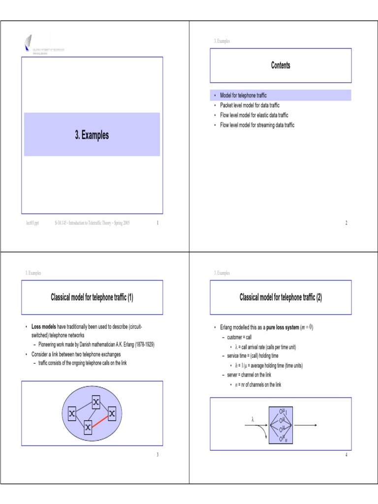Introduction To Teletraffic Theory | PDF | Quality Of Service ...