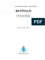 Magyar - Betufalo1 PDF