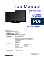 Panasonic TX-l32e3e TX-l37e3e Chassis Glp26