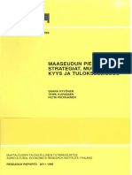 Hyvönen et al 1995 Maaseudun pienyritysten strategiat