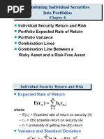 Combining Individual Securities Into Portfolios