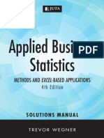 Applied Business Statics Fourth Edition