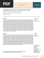 Tratamento Da Insônia Na Atenção Básica a Saúde