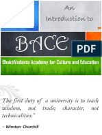 An Introduction To: Bhaktivedanta Academy For Culture and Education