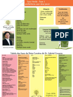Cátia Simionato - Tabela Verso Fases Da Dieta Curativa DR - Gabriel Cousens PDF
