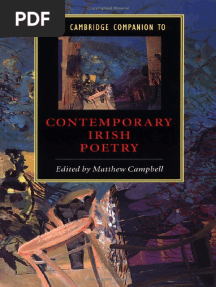 The Cambridge Companion To Contemporary Irish Poetry PDF