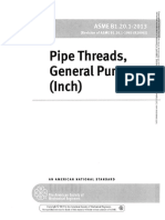 ASME B1.20.1 Pipe Threads, General Purpose (Inch)