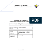 Seminarski Rad - Y2262 - PSTNISDN Emulacija I Simulacija