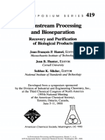 (ACS Symposium Volume 419) Jean-François P. Hamel, Jean B. Hunter, and Subhas K. Sikdar (Eds.)-Downstream Processing and Bioseparation. Recovery and Purification of Biological Products-American Chemic.pdf