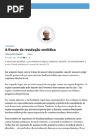 A fraude da revolução soviética – Observador