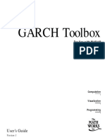 THE MATHWORKS, INC - GARCH Toolbox User’s Guide - Manual (todo).pdf