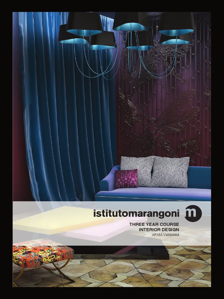 Three-Year Interior Design Course Overview | PDF | Educational ...