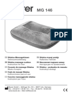 Beurer - MG 146 - Instruction for use - Shiatsu massage cushion.pdf